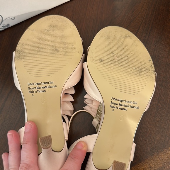 Beautiful Blush Pink Lulu Townsend Heels - Picture 3 of 5